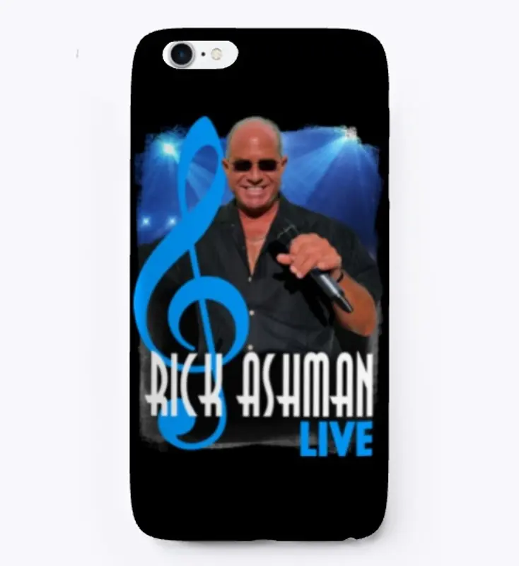 Rick Ashman Live iPhone Case