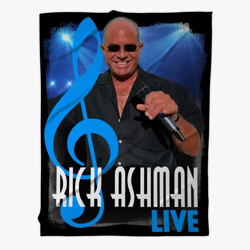 Rick Ashman Live Fleece Blanket