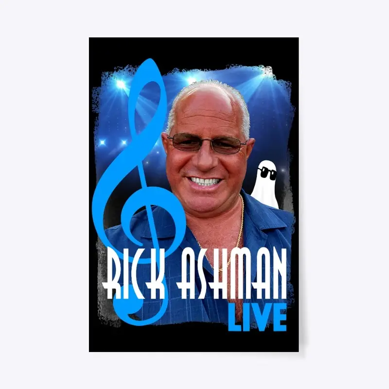 Rick Ashman Live and BOO 24x36 Poster